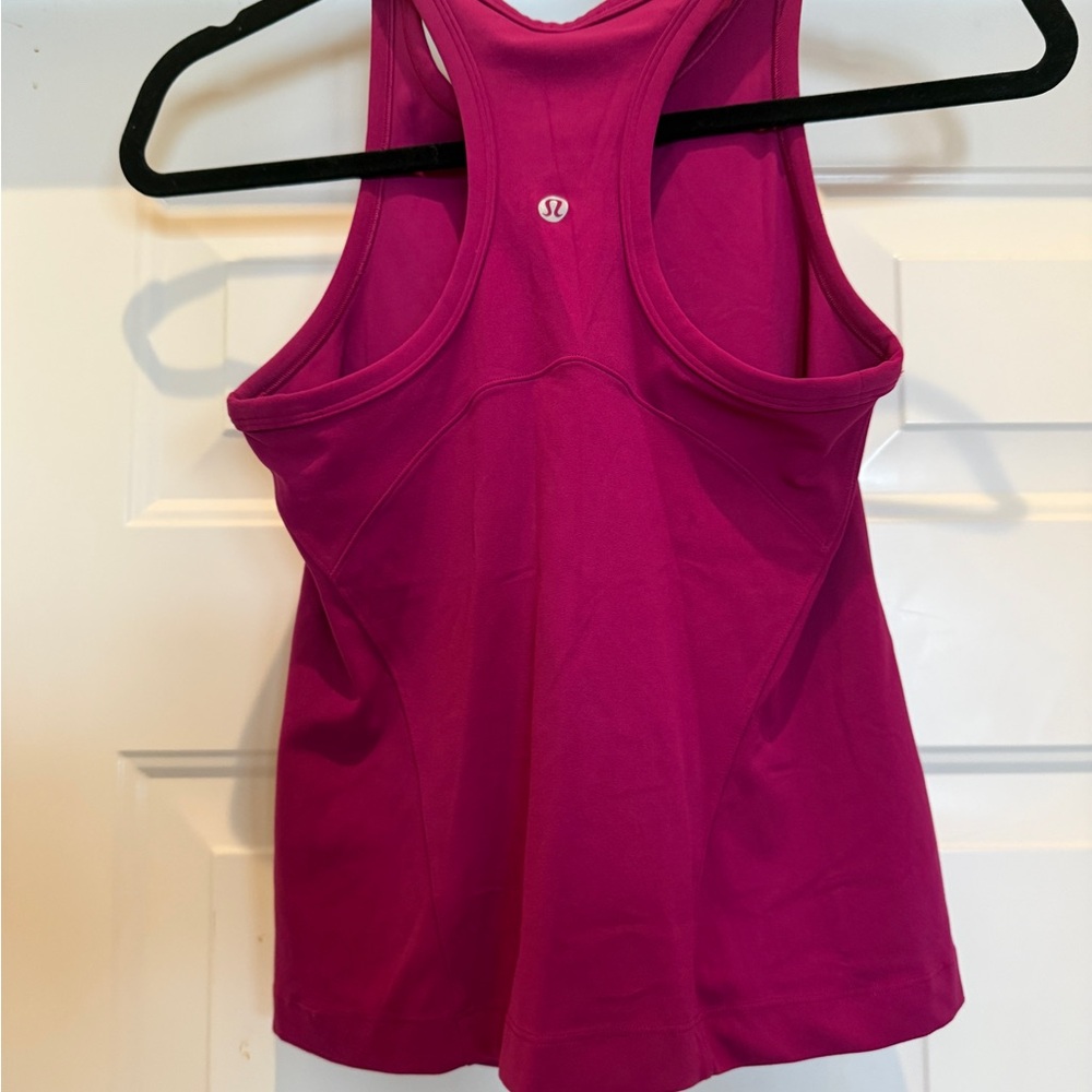 Lululemon Athletica Magenta Tank Top - Picture 2 of 2